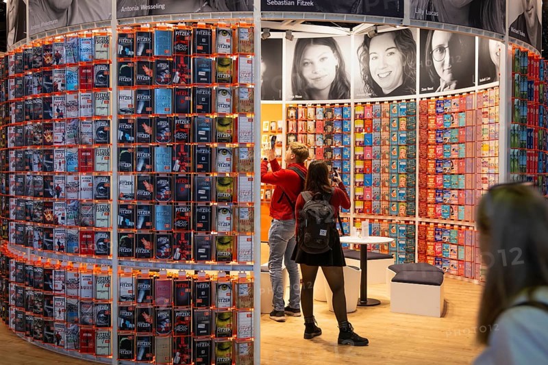 The 77th Frankfurt Book Fair takes place from 15 - 19 October 2025, Exhibition Grounds, Frankfurt am Main, Hesse, Germany