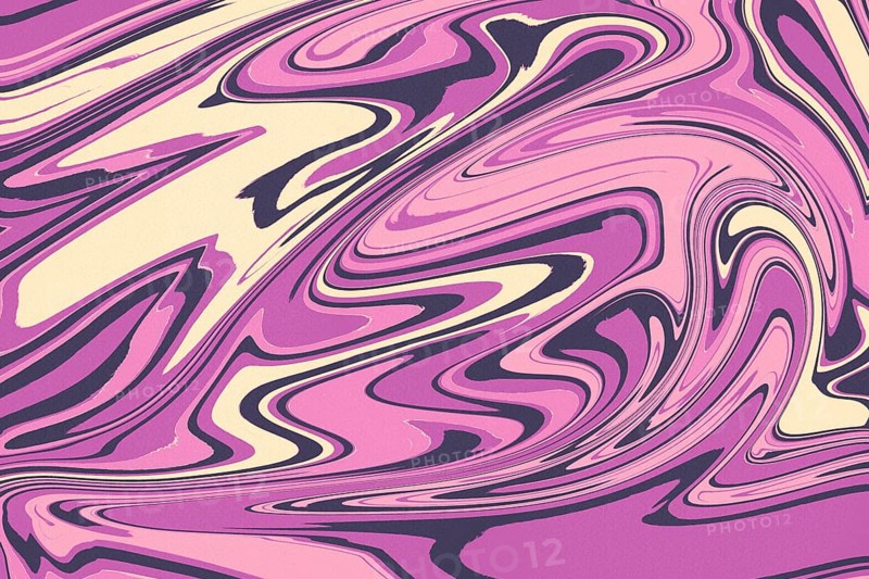 Abstract marble swirl illustration in shades of purple and cream, creating a fluid, dynamic pattern perfect for vibrant background use
