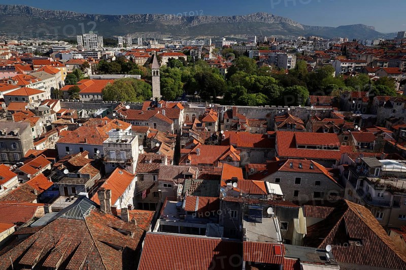 View of the city of Split, Croatia, Split, Croatia