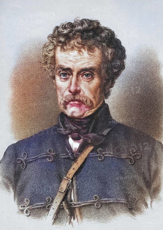Sir Colin Campbell, GCB Lord Clyde, 1792-1863, Field Marshal, Historical, digitally restored reproduction from a 19th century original, Record date not stated