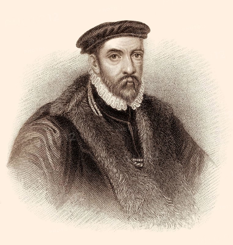 Sir Nicholas Bacon, 1510-1579, an English politician during the reign of Queen Elizabeth I of England, Great Britain
