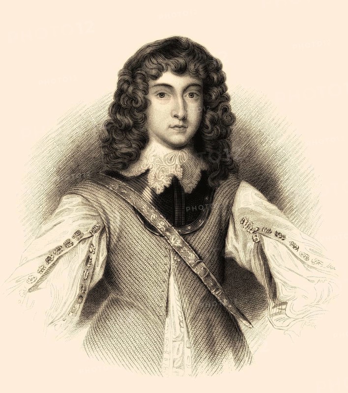 Rupert, Count Palatine of the Rhine, Duke of Bavaria, Duke of Cumberland, Earl of Holderness, Prince Rupert of the Rhine, Ruprecht Count Palatine of the Rhine, Duke of Bavaria, 1619-1682, a German soldier, admiral, scientist, sportsman, colonial governor