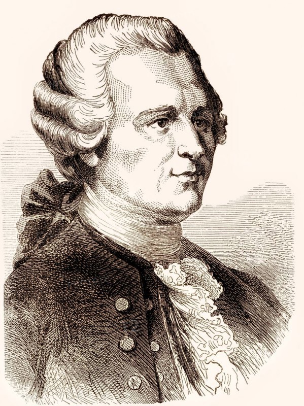 Jean-Baptiste le Rond d'Alembert, 1717-1783, a French mathematician, mechanician, physicist, philosopher