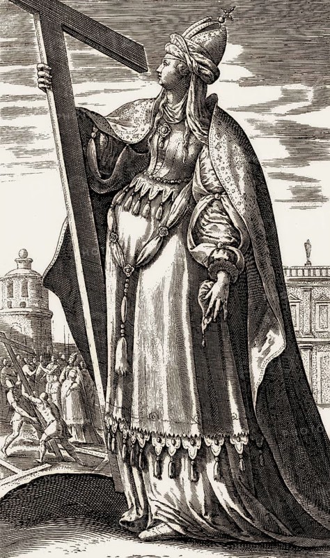 Saint Helena, c. 246/248 AD – c. 330, an Empress of the Roman Empire, mother of Roman emperor Constantine the Great