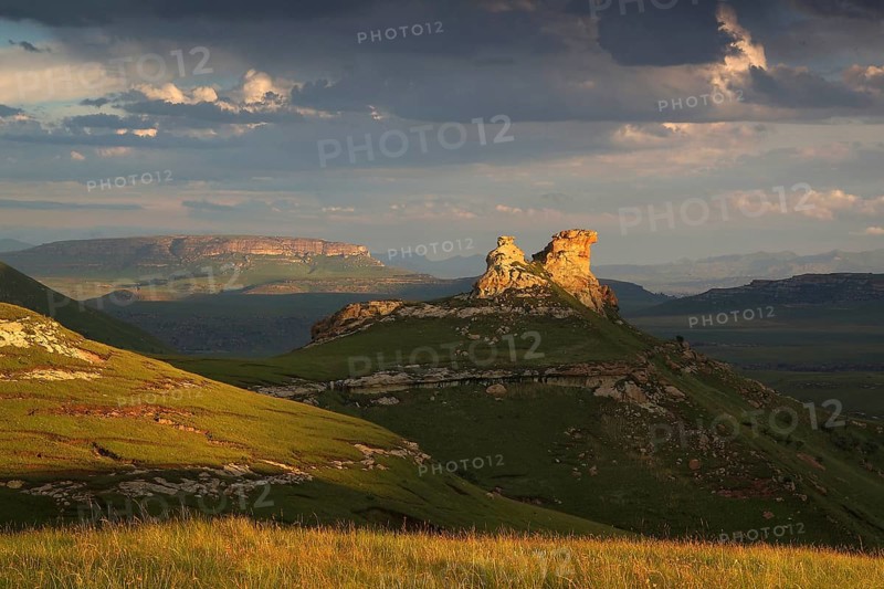 Golden Gate Highlands NP, South Africa, Lesotho