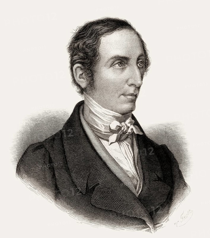 Carl Maria von Weber, 1786 - 1826, German composer, conductor and pianist, digitally edited