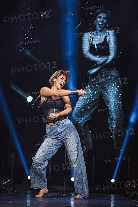 Anna-Maria Zimmermann at the Schlagernacht des Jahres live on Das Original Tour in the Berlin Uber Arena on 16 November 2024