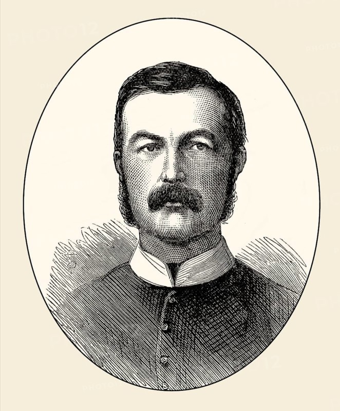 Lieutenant General Sir Charles Knight Pearson, 1834 – 1909, commander in the British Army, Anglo-Zulu War, From British Battles on Land and Sea, by James Grant