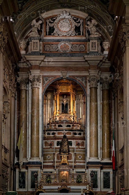 Interior view, chancel, Loreto Church, Igreja do Loreto, Lisbon, Portugal