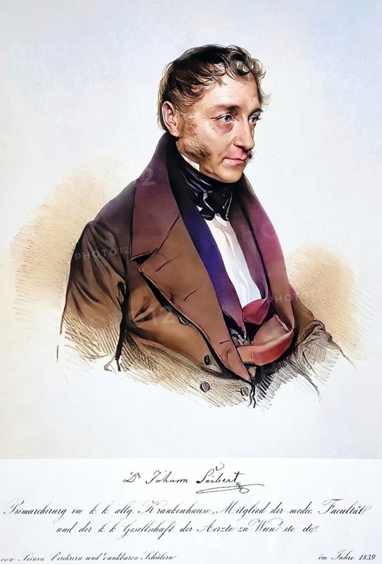 Johann Seibert, 1782-1846, Dr med. primary surgeon at the general hospital, member of the medical faculty, Historical, digitally restored reproduction from a 19th century original, Record date not stated