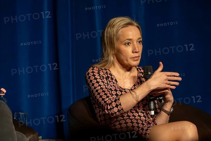 Series of talks organised by the writers' association PEN on the subject of IST DAS NOCH / SCHON MEIN LAND? in Ludwigshafen am Rhein***Kristina Schröder (former Federal Minister for Family Affairs, CDU)