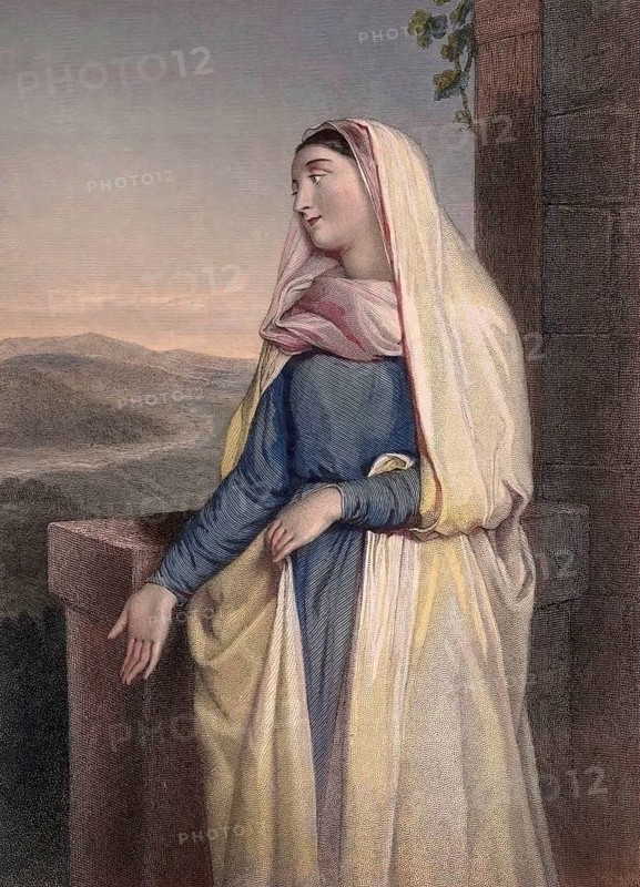 Elizabeth, mother of John the Baptist according to the Gospel of Luke, woman from the Old Testament