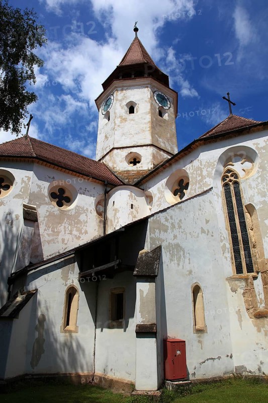 Fortified church of Tartlau, Prejmer, one of the best preserved fortified churches in Transylvania, Romania