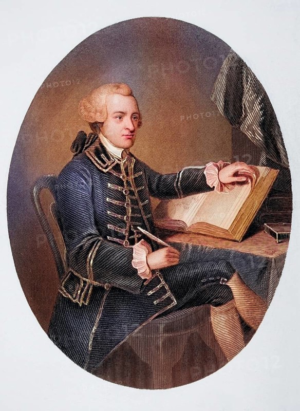 John Hancock 1737-1793, American revolutionary leader. Signer of the Declaration of Independence, Historical, digitally restored reproduction from a 19th century original, Record date not stated