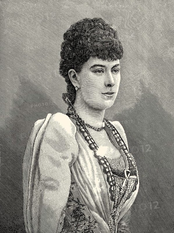 Mary of Teck, 1867-1953, Queen consort of the United Kingdom and Empress consort of India, as the wife of King-Emperor George V.