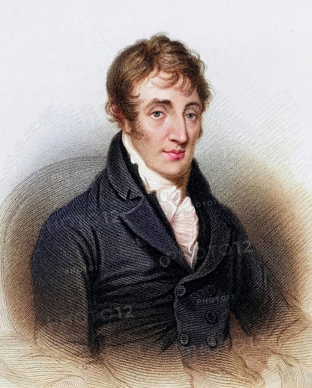 James Grahame (1765-1811), Scottish poet and clergyman. Engraving from A Biographical Dictionary of Eminent Scotsmen by Thomas Thomson (1870), Historical, digitally restored reproduction from a 19th century original, Record date not stated