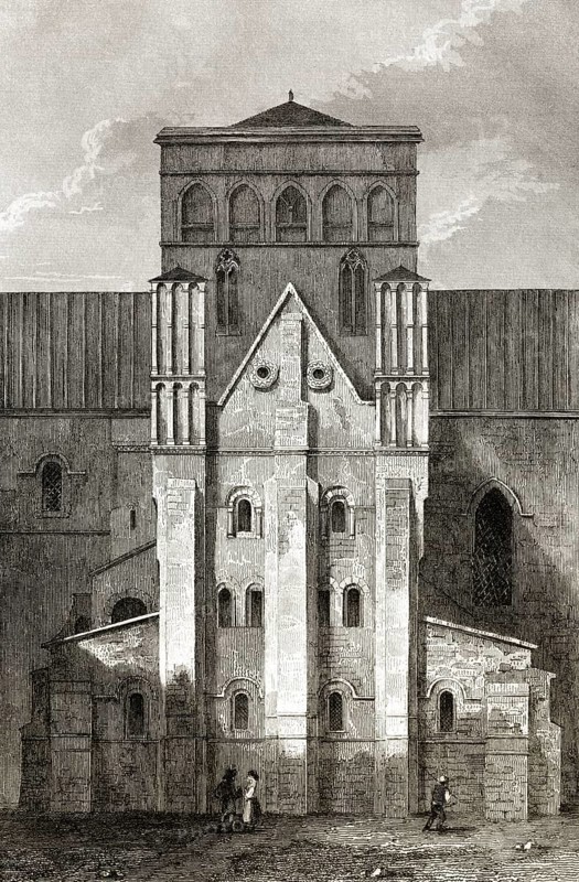 Das Hospital of St Cross and Almshouse of Noble Poverty, ein mittelalterliches Armenhaus in Winchester, Hampshire, England, UK, 18.