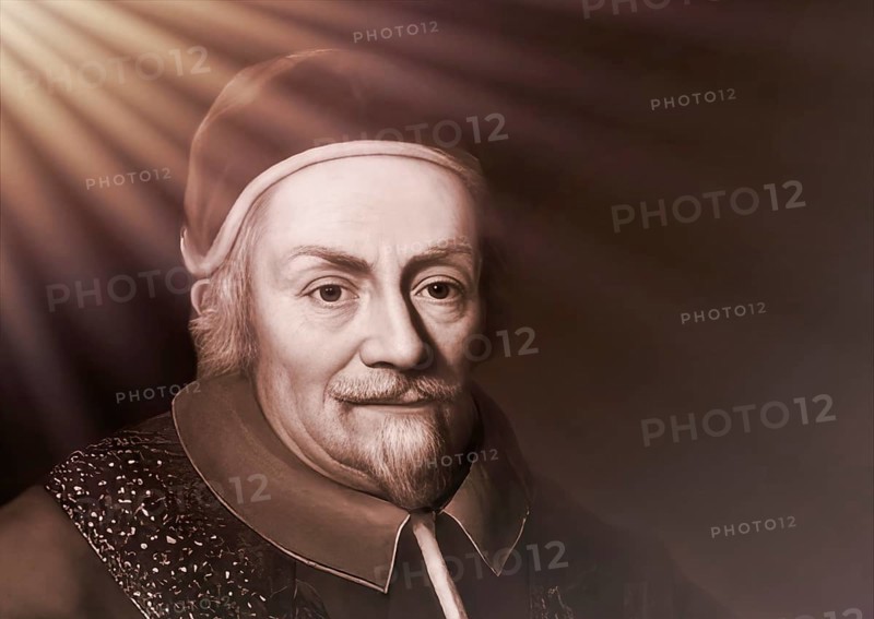 Pope Alexander VIII, Alessandro VIII, Alexandre VIII, Alejandro VIII, Pietro Vito Ottoboni, 1610 – 1691, ruler of the Papal States from 1689 until his death in 1691, digitally edited after a painting