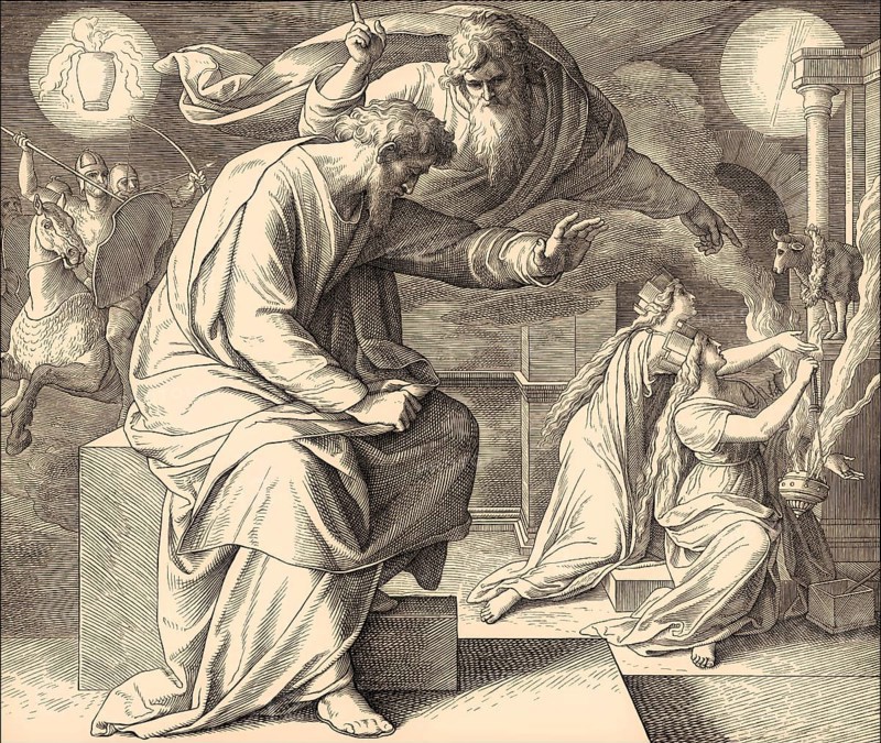 Jeremiah's Call, Old Testament, by Julius Schnorr von Carolsfeld