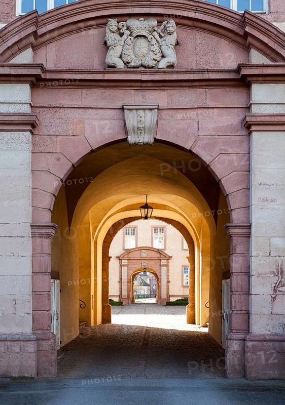 Imperial Abbey of Corvey, UNESCO World Heritage Site, Höxter, North Rhine-Westphalia, Germany
