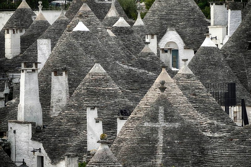 Europe, Italy, Alberobello, Trullidorf, Itria Valley, Puglia, Puglia, Italy