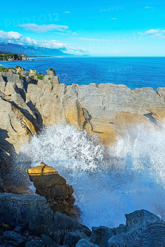 Pancake Rocks, Punakaiki, South Island, New Zealand