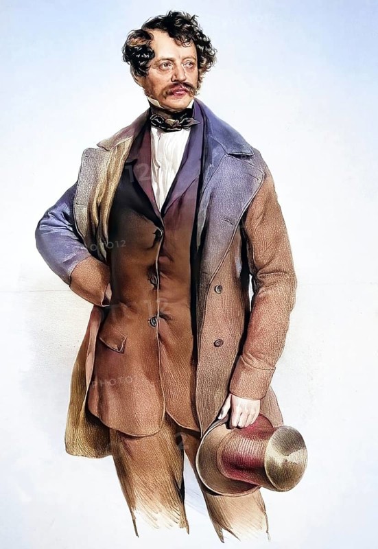 Friedrich Moritz Burger (born 4 July 1804 in Wolfsberg, died 2 October 1873 in Vienna), from 1853 ennobled as Friedrich Moritz Freiherr von Burger, was an Austrian lawyer and politician, Historical, digitally restored reproduction from a 19th century original, Record date not stated