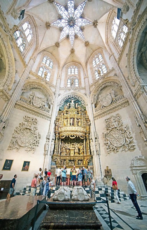 Chapel or Capilla de Los Condestables in the Cathedral of Santa Maria of Burgos, historic centre, province of Burgos, Castile and Leon, Spain