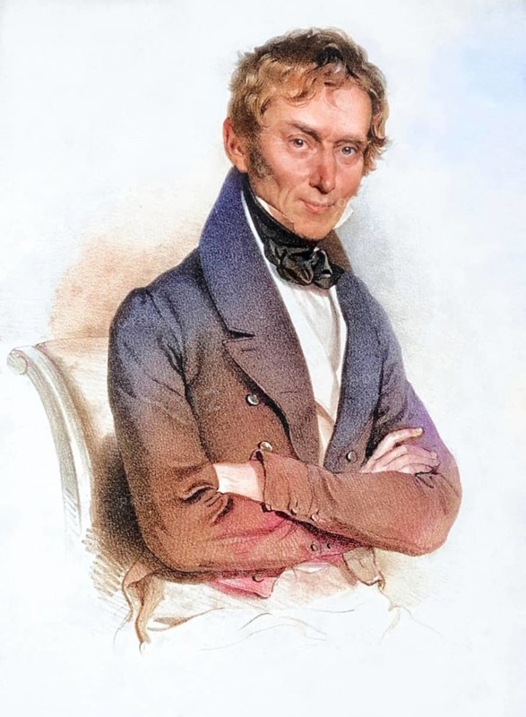 Josef von Winiwarter (1780-1848), Jurist, Historical, digitally restored reproduction from a 19th century original, Record date not stated