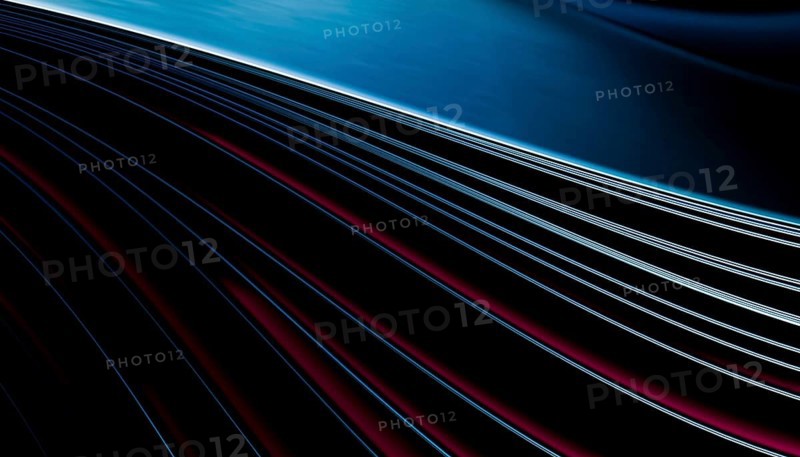 A stunning 3D render illustration featuring smooth, futuristic wavy lines in a dynamic composition. The elegant curves and rich colors evoke a sense of motion and innovation