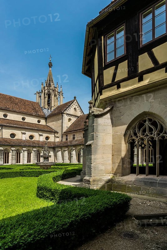 Monastery, Cistercian monastery Bebenhausen, Tübingen, Baden-Württemberg, Germany