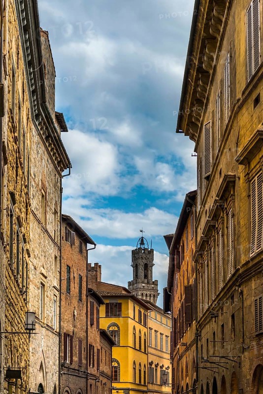 Old town, centre, historical, travel, tourism, Siena, Tuscany, Italy
