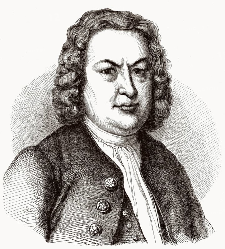 Johann Sebastian Bach, 1685-1750, deutscher Komponist