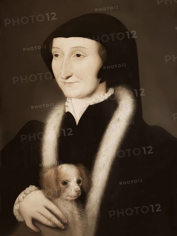 Margaret of Valois, La Reine Margot, Queen of France, 1553 – 1615, digitally edited according to a painting by François Dubois