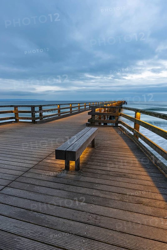 Seebrücke, Seebad Binz, Island of Rügen, Mecklenburg-Vorpommern, Germany