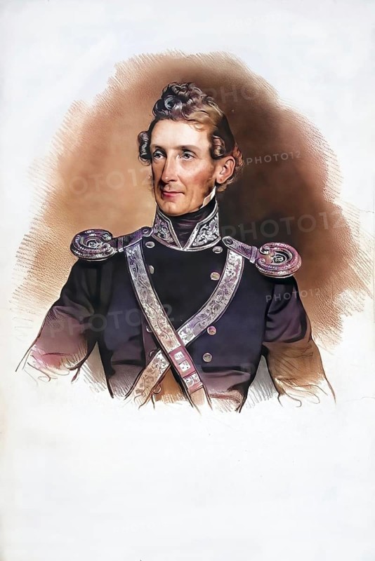 Karl Binder Reichsfreiherr von Krieglstein, Kriegelstein (1769, 1863), Chief Finance Councillor and Forest Director of Lower Austria, Historical, digitally restored reproduction from a 19th century original, Record date not stated
