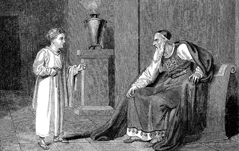Samuel and Eli, Books of Samuel, Old Testament, Hebrew Tanakh