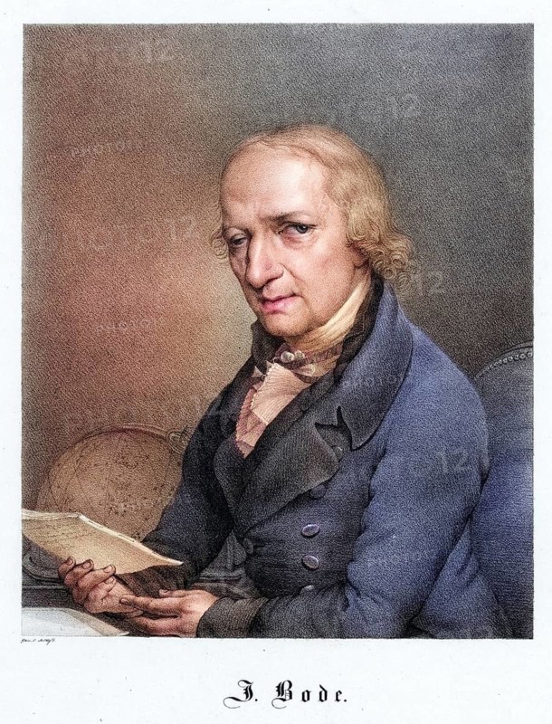 Johann Elert Bode (19 January 1747 - 23 November 1826), Prussian astronomer