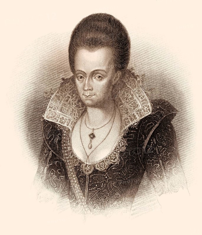 Lady Arbella Stuart or Arabella Stewart, 1575-1615, an English noblewoman, considered a possible successor to Queen Elizabeth I of England, Great Britain