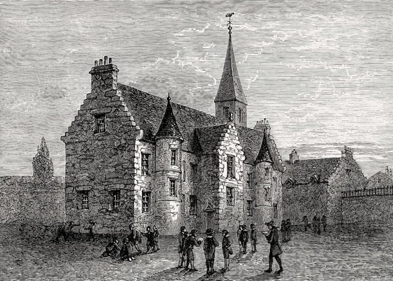 High School at Blackfriars Monastery, 1578, Edinburgh, Scotland, United Kingdom