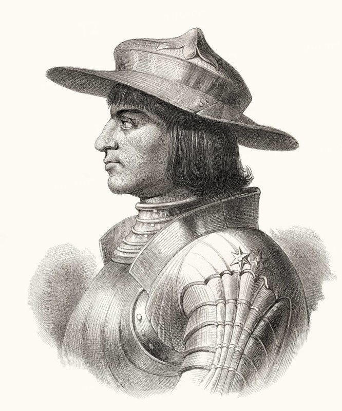 Franz von Sickingen, 1481, 1523, leader of the Rhenish and Swabian knights