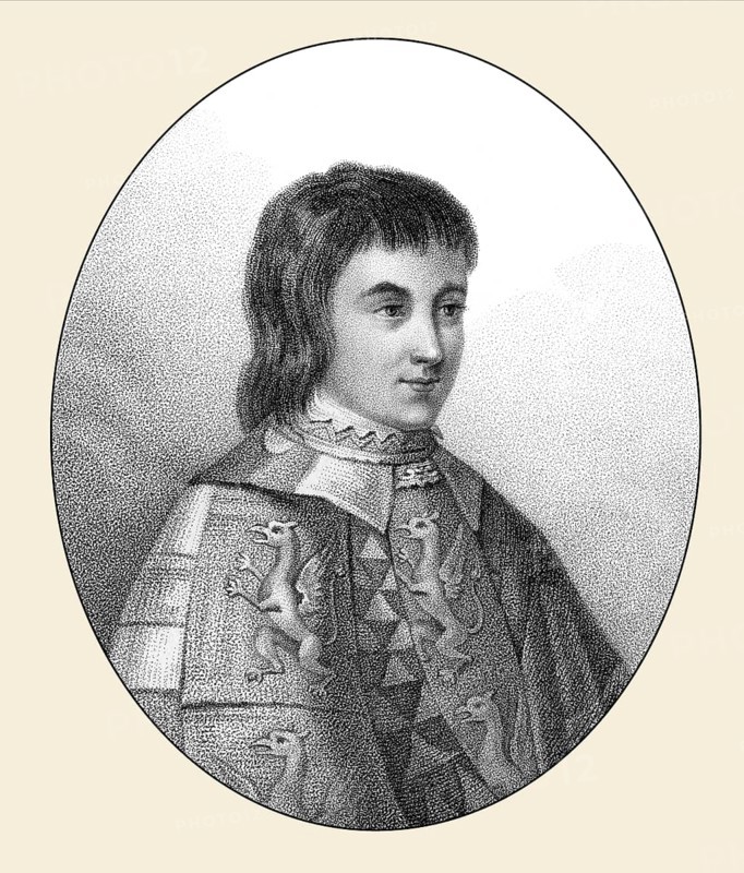 Anthony Woodville, 2nd Earl Rivers, c. 1440-1483, an English nobleman, courtier, bibliophile and writer