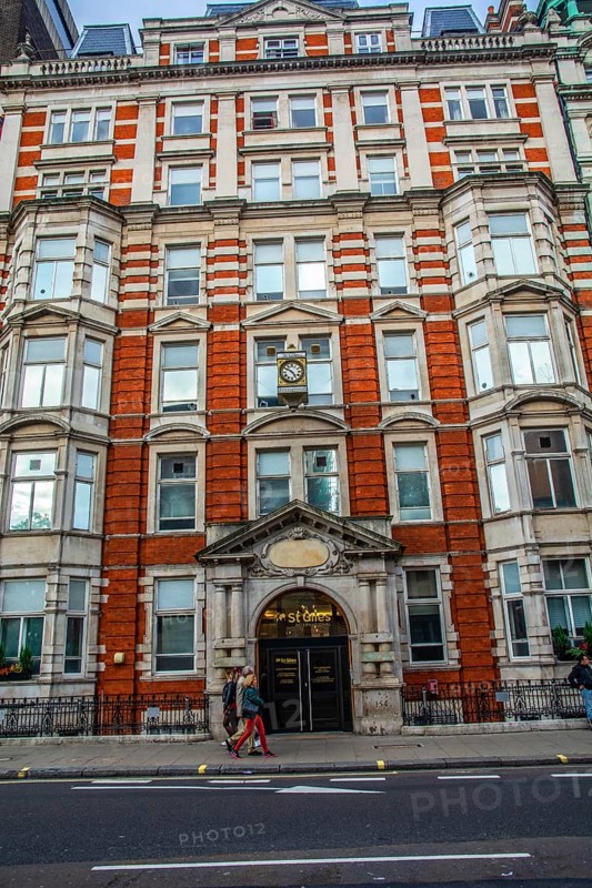 Facade of St Giles Hotel in Bloomsbury, Camden, West End, London, England, UK, Great Britain, United Kingdom