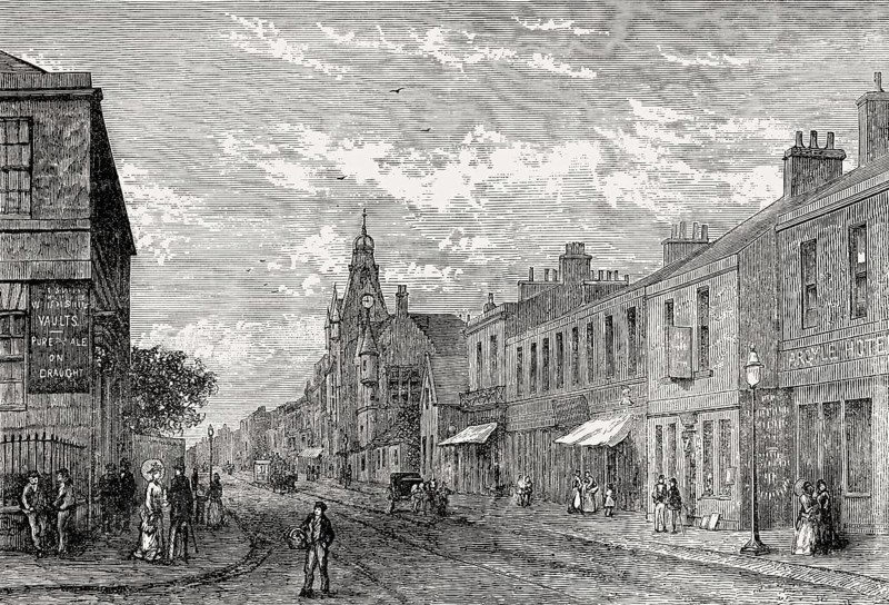 High Street, Portobello, Edinburgh, Scotland, 19th century