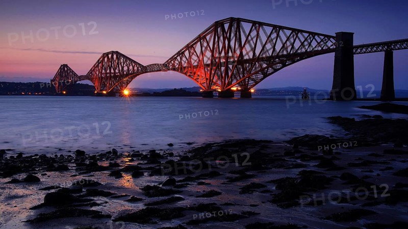 Scotland, Firth of Forth Bridge, Edinburgh
