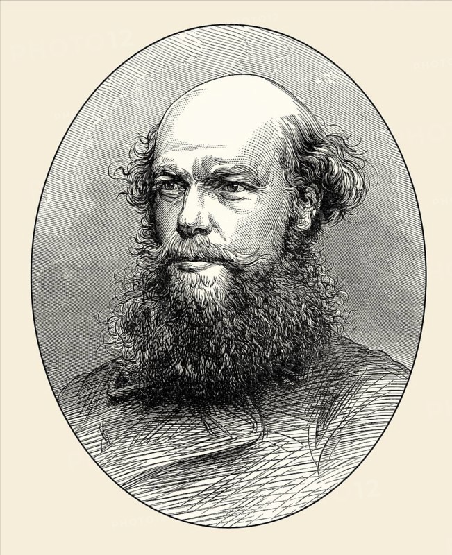 Laurence Oliphant, 1829 – 1888, a South African-born British author, traveller, diplomat