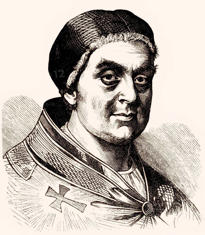 Clement VI, 1291 – 6 December 1352, Pope from 7 May 1342 to his death in 1352