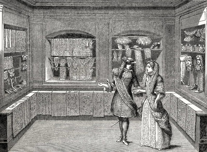 French boutique, 17th century