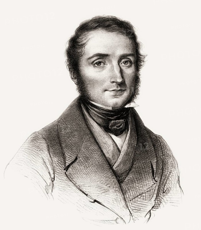 Justus Freiherr von Liebig, 1803 – 1873, German chemist and scientist, digitally edited
