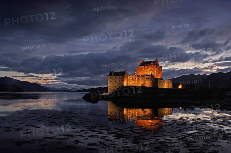 Castle Eilean Donan in Scotland, Castle, Scotland, United Kingdom